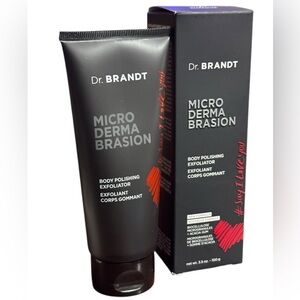 Dr. Brandt Microderm Abrasion Body Polishing Exfoliator 3.5oz 100g New Sealed